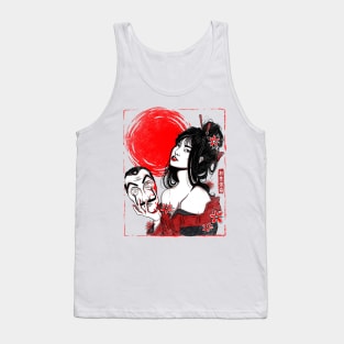 Kabuki Tokyo Japan Style Tank Top